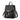Small Backpack Purse for Women PU Leather Travel Daypacks Fashion Shoulder Bag(Black) - Lily Bloom