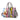 Women Messenger Bag Luxury Patchwork Cute Bear leather Handbags Shoulder Bag (light gray) - Lily Bloom